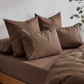 Aldrin Home Ropert 300TC Cotton Percale European Pillowcases
