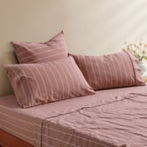 Aldrin Home Zinnia Yarn-Dyed Washed Cotton Standard Pillowcases