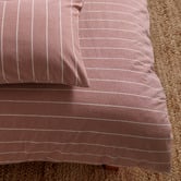 Aldrin Home Zinnia Yarn-Dyed Washed Cotton Reversible Quilt Cover Set