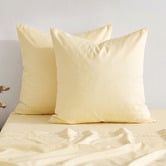 Aldrin Home Ropert 300TC Cotton Percale European Pillowcases
