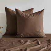 Aldrin Home Ropert 300TC Cotton Percale European Pillowcases