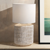 Elm Design Sully Woven Rope Table Lamp