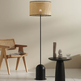 Elm Design Bazak Rattan Floor Lamp
