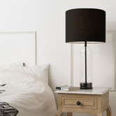 Elm Design Tall Stella Glass Table Lamp