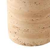 Elm Design 42cm Larkin Travertine Table Lamp