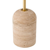 Elm Design Larkin Travertine Floor Lamp