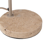 Elm Design 48cm Lennon Travertine Table Lamp