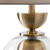 Elm Design Modern Linen Martha Table Lamp