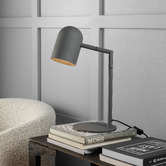 Elm Design 46.5cm Shia Metal Table Lamp