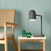 Elm Design 46.5cm Shia Metal Table Lamp