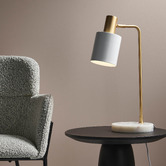 Elm Design Gold Mali Metal Desk Lamp