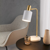 Elm Design Gold Mali Metal Desk Lamp