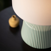 Elm Design Turquoise Willow Ceramic Table Lamp