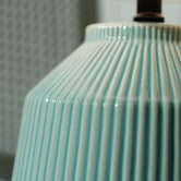 Elm Design Turquoise Willow Ceramic Table Lamp