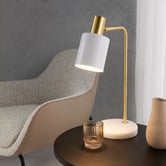 Elm Design Gold Mali Metal Desk Lamp
