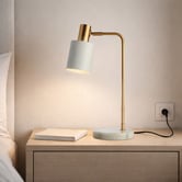 Elm Design Gold Mali Metal Desk Lamp