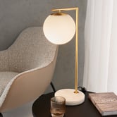 Elm Design Linden Marble Table Lamp