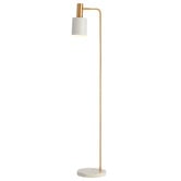 Elm Design Gold Mali Metal Floor Lamp