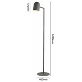 Elm Design Shia Metal Floor Lamp