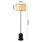 Elm Design Bazak Rattan Floor Lamp