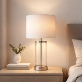 Elm Design Githa Glass Table Lamp