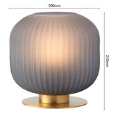 Elm Design Oran Stainless Steel Desk Lamp