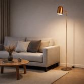 Elm Design Brass Ellison Floor Lamp