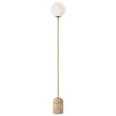 Elm Design Larkin Travertine Floor Lamp