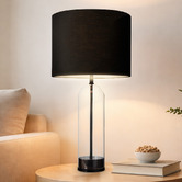 Elm Design Tall Stella Glass Table Lamp