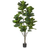 The Home Collective Potted Faux Fiddle Tree