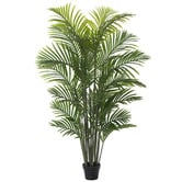The Home Collective 150cm Potted Faux Areca Palm Tree
