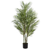 The Home Collective 122cm Potted Faux Phoenix Palm Tree