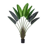The Home Collective 190cm Green Faux Travellers Palm Plant