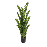 The Home Collective 120cm Potted Faux Zanzibar Gem Plant