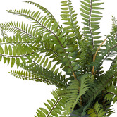 The Home Collective 58cm Potted Faux Boston Fern Plant