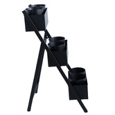 The Home Collective 7 Piece Arslan Plant Stand &amp; Pot Set