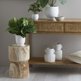 The Home Collective Camden Wooden Plant Stand