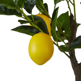 The Home Collective 123cm Potted Faux Lemon Tree