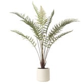 The Home Collective 102cm Potted Faux Fern Plant