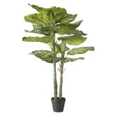 The Home Collective 91cm Potted Faux Calathea Plant