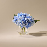 The Home Collective 23cm Potted Faux Hydrangea Plant