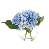 The Home Collective 23cm Potted Faux Hydrangea Plant