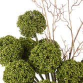 The Home Collective 65cm Green Faux Allium with Vase