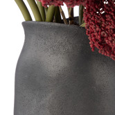 The Home Collective 65cm Purple Faux Allium with Vase