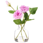 The Home Collective 27cm Faux Lisianthus with Vase