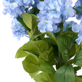 The Home Collective 59cm Blue Potted Faux Hydrangea
