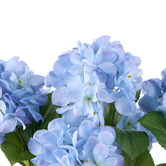 The Home Collective 59cm Blue Potted Faux Hydrangea