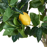The Home Collective 123cm Potted Faux Lemon Tree