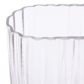 The Home Collective Kelly Hand-Blown Ribbed Glass Vase