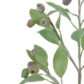 The Home Collective 67cm Faux Eucalyptus Gumnut Spray